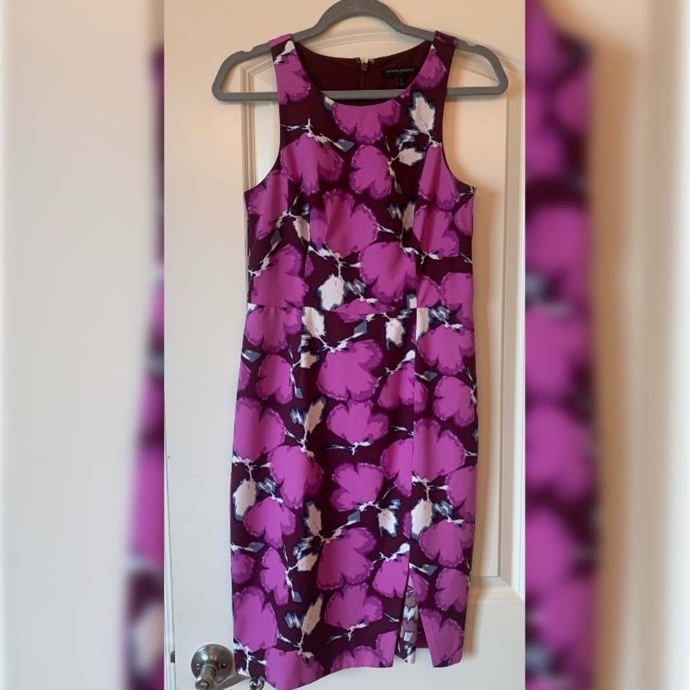 Banana Republic Floral Sheath Dress